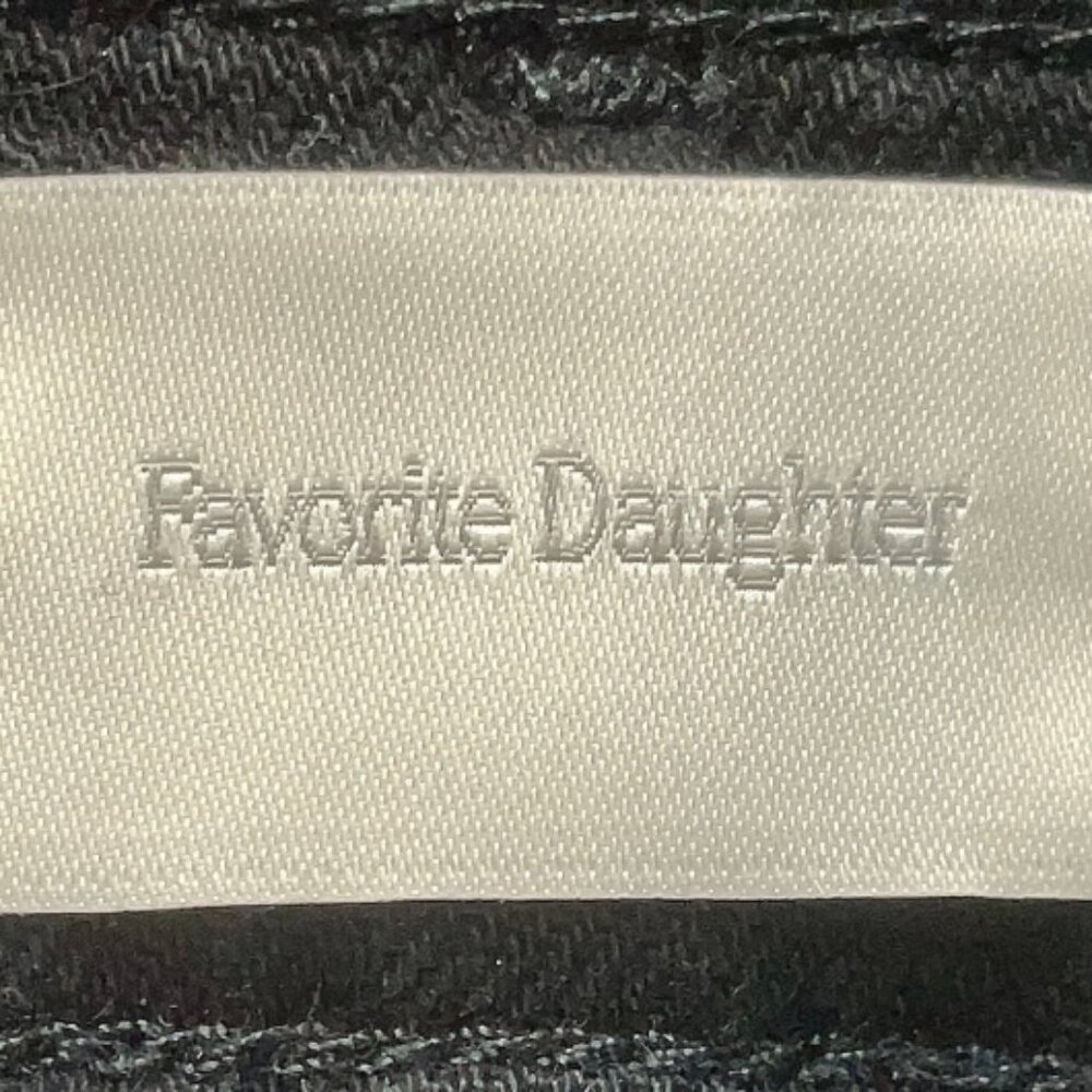 NWT Favorite Daughter The Ava Long Slim Denim Jean Short Size 28 $188 - Picture 9 of 14
